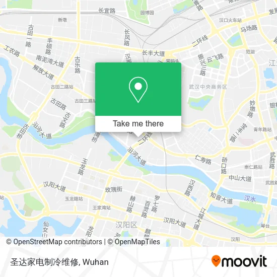 圣达家电制冷维修 map