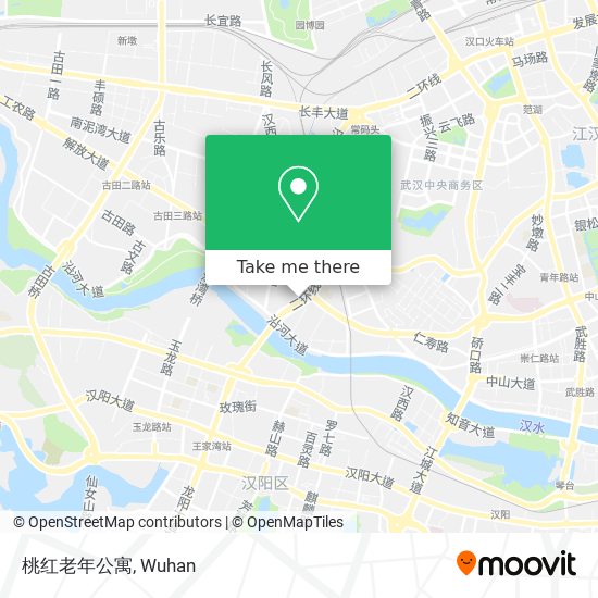 桃红老年公寓 map