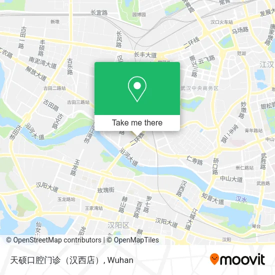 天硕口腔门诊（汉西店） map
