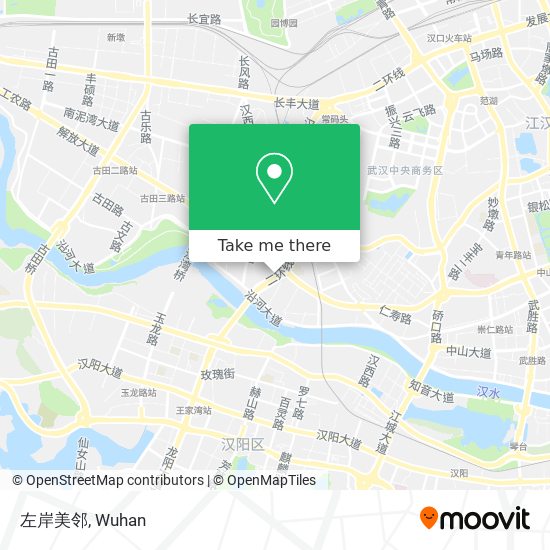 左岸美邻 map