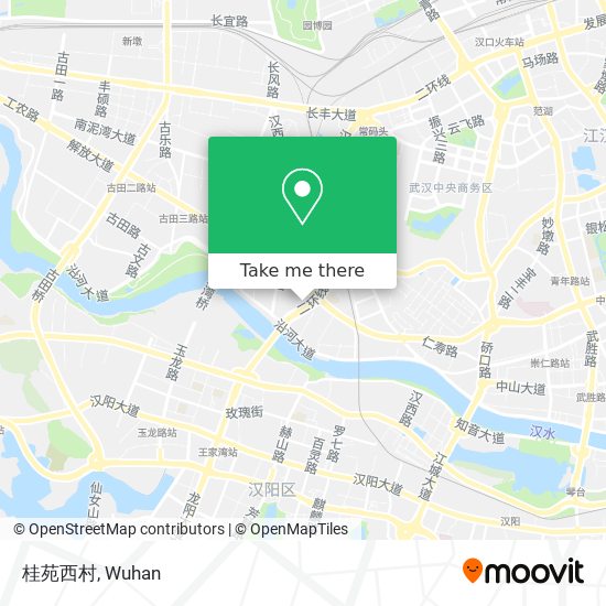 桂苑西村 map