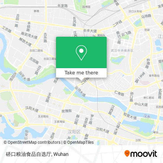硚口粮油食品自选厅 map
