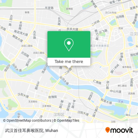 武汉首佳耳鼻喉医院 map