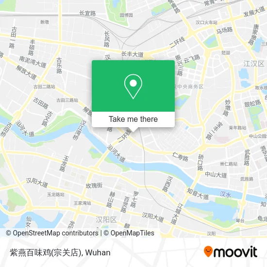 紫燕百味鸡(宗关店) map