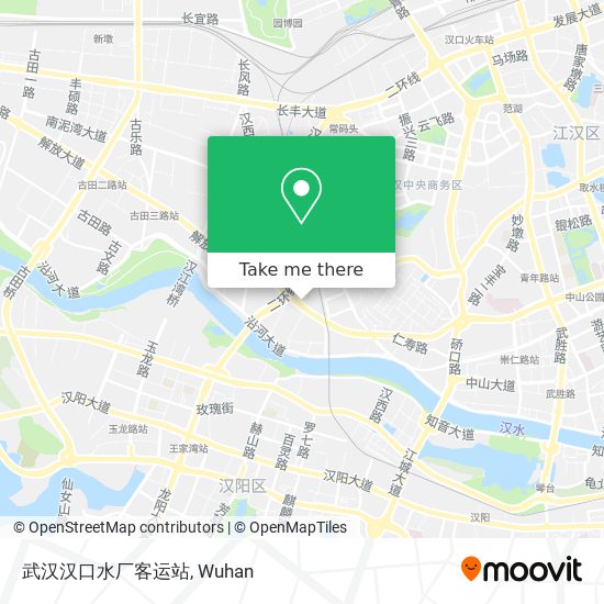武汉汉口水厂客运站 map