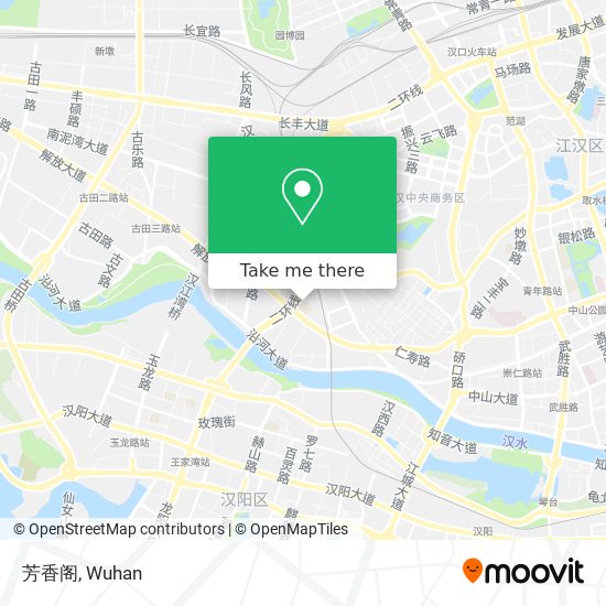 芳香阁 map