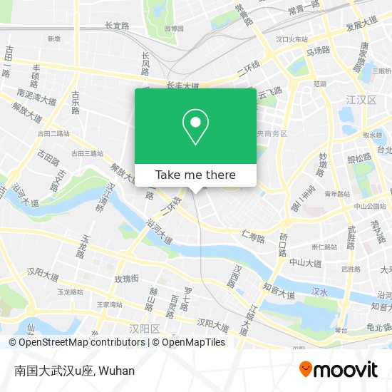 南国大武汉u座 map