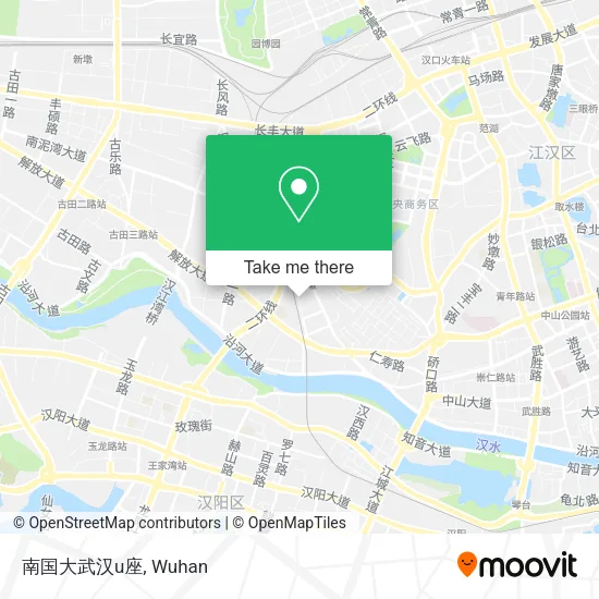 南国大武汉u座 map