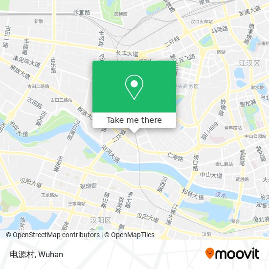 电源村 map