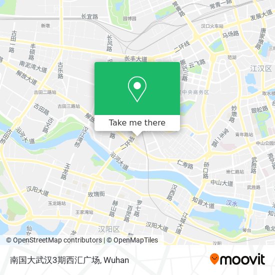 南国大武汉3期西汇广场 map
