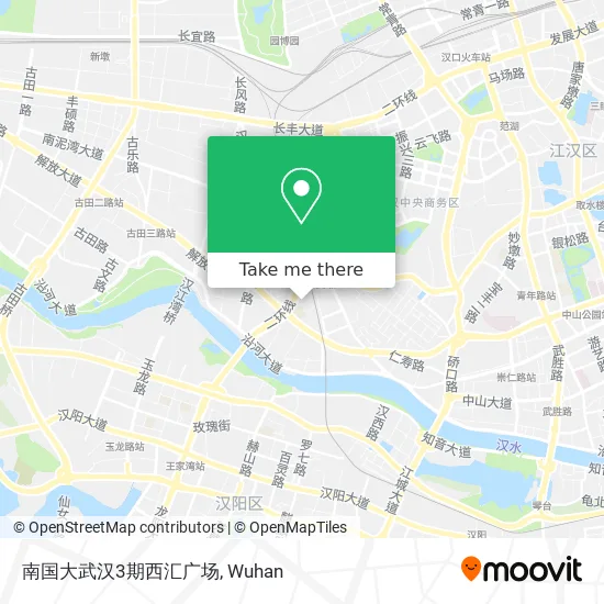南国大武汉3期西汇广场 map