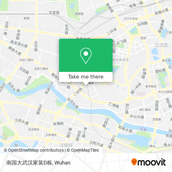 南国大武汉家装D栋 map