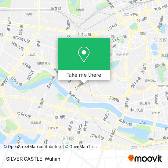 SILVER CASTLE map