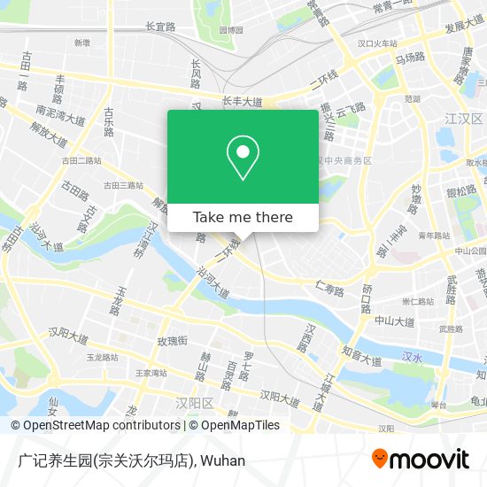 广记养生园(宗关沃尔玛店) map