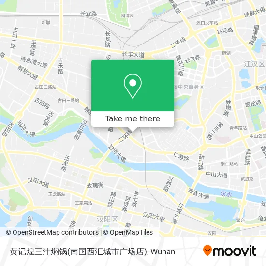 黄记煌三汁焖锅(南国西汇城市广场店) map