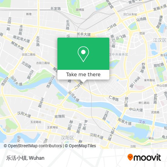 乐活小镇 map