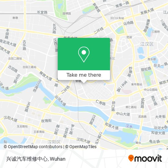 兴诚汽车维修中心 map