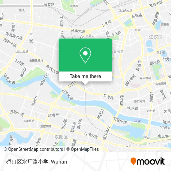 硚口区水厂路小学 map