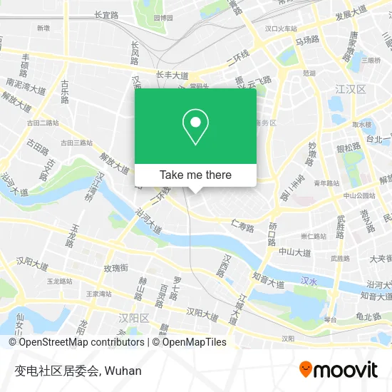 变电社区居委会 map