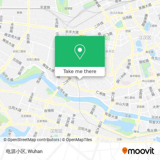 电源小区 map
