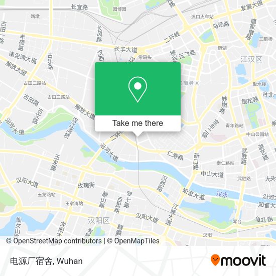 电源厂宿舍 map
