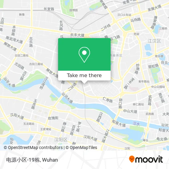 电源小区-19栋 map