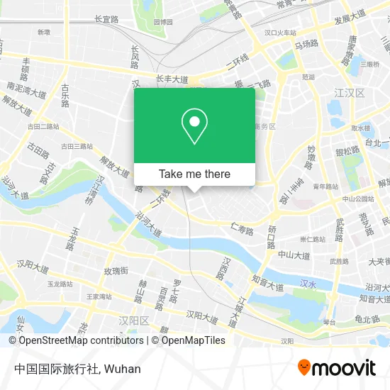 中国国际旅行社 map