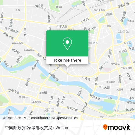 中国邮政(韩家墩邮政支局) map