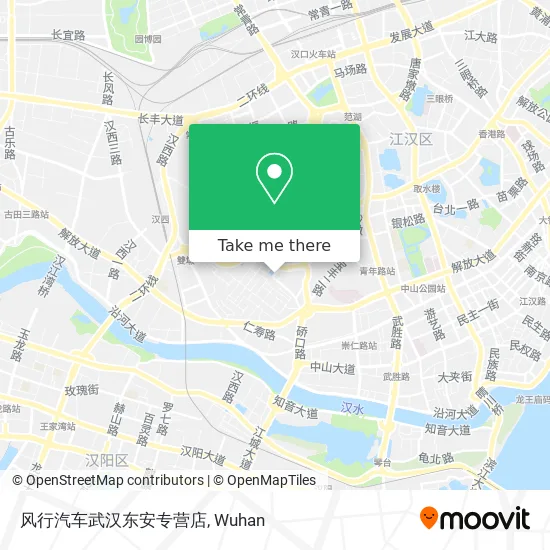 风行汽车武汉东安专营店 map