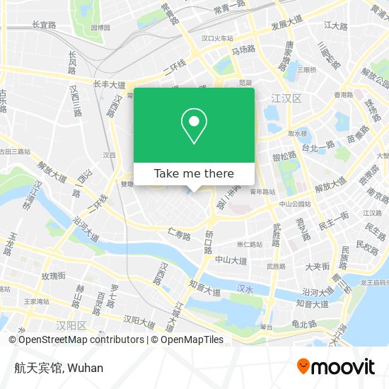 航天宾馆 map