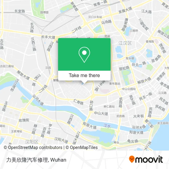 力美欣隆汽车修理 map