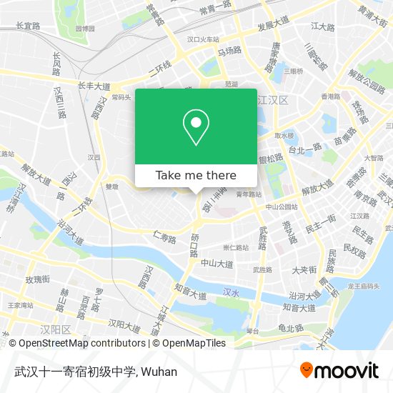 武汉十一寄宿初级中学 map