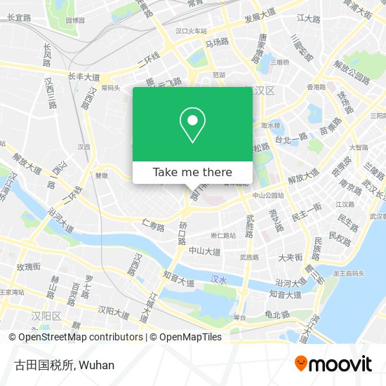 古田国税所 map