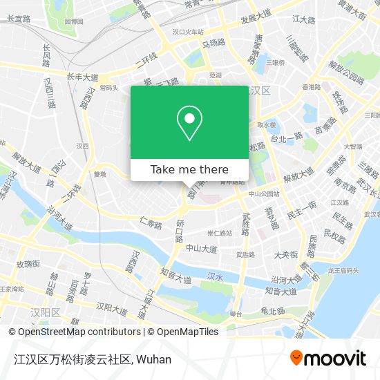 江汉区万松街凌云社区 map
