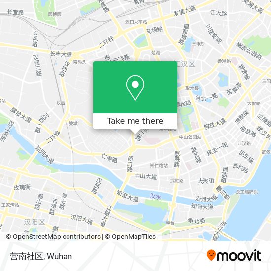 营南社区 map