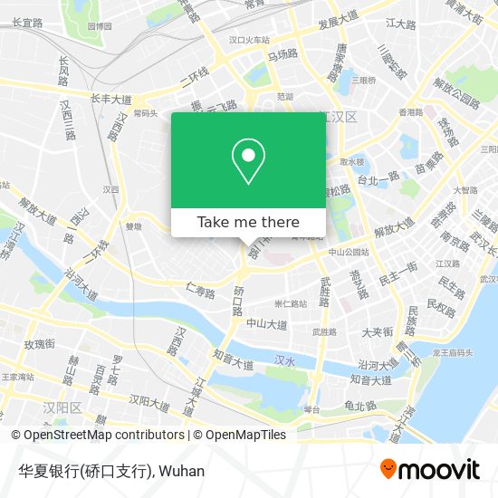 华夏银行(硚口支行) map
