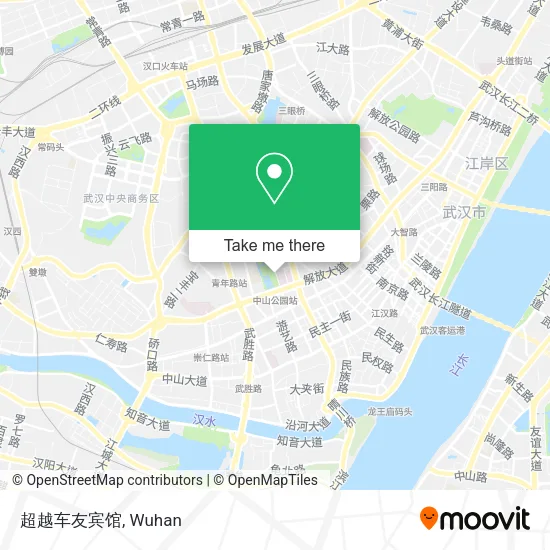 超越车友宾馆 map