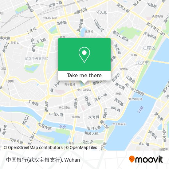 中国银行(武汉宝银支行) map