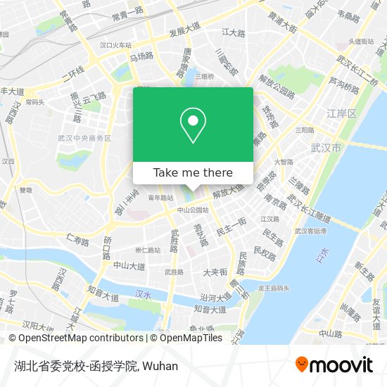 湖北省委党校-函授学院 map