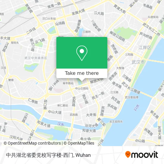 中共湖北省委党校写字楼-西门 map