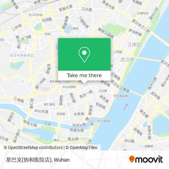 星巴克(协和医院店) map
