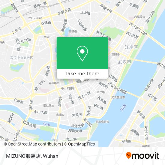 MIZUNO服装店 map