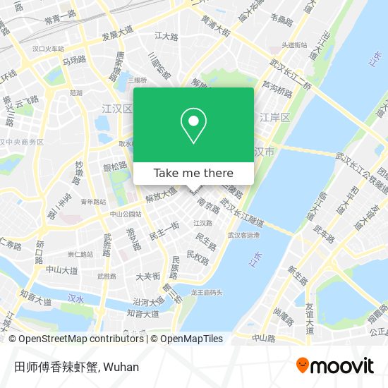 田师傅香辣虾蟹 map