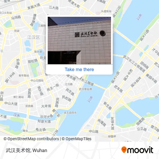 武汉美术馆 map