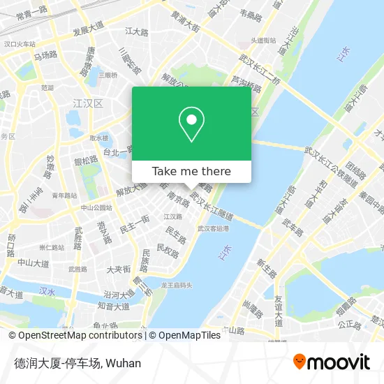 德润大厦-停车场 map