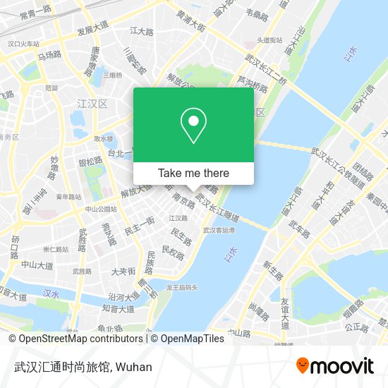 武汉汇通时尚旅馆 map
