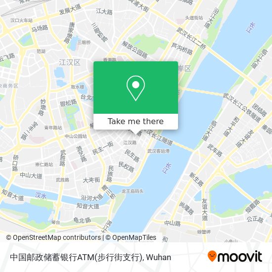 中国邮政储蓄银行ATM(步行街支行) map