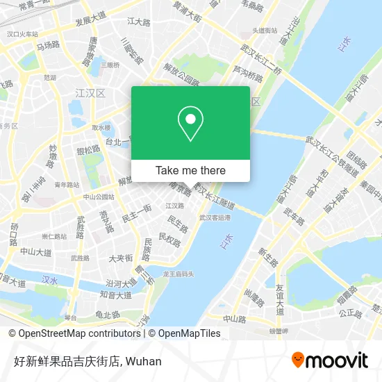 好新鲜果品吉庆街店 map