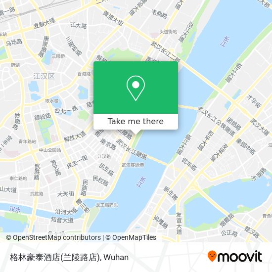 格林豪泰酒店(兰陵路店) map