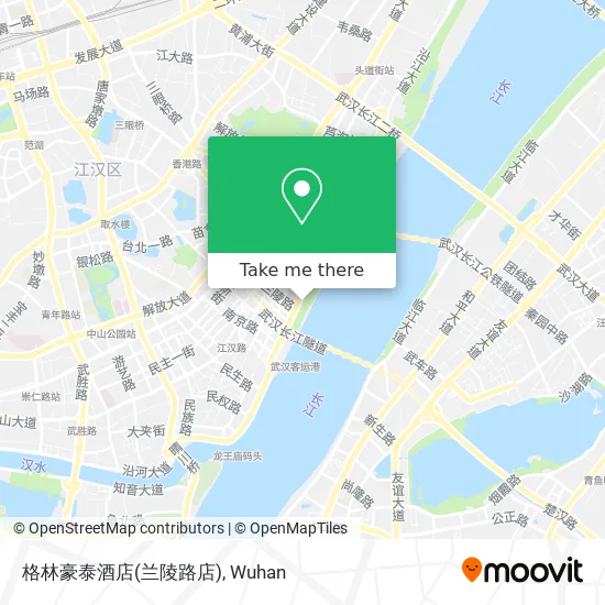 格林豪泰酒店(兰陵路店) map